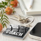 Basketball-Schlüsselanhänger Schlüsselanhänger (Vorderseite rechts)