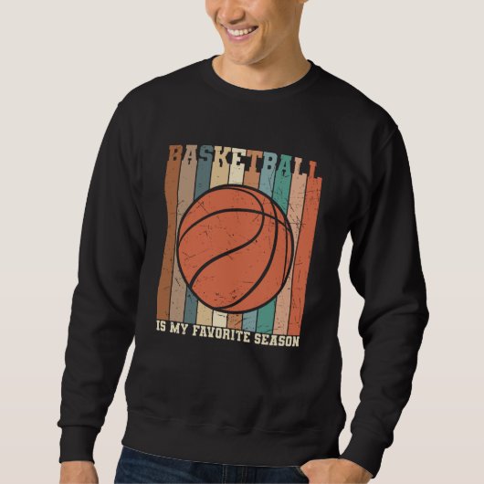 Basketball Schönes Design Sweatshirt (Vorderseite)