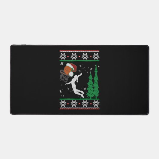 Basketball Schreibtischunterlage (Vorderseite)