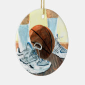 Basketball-Schuhe Keramik Ornament (Rechts)