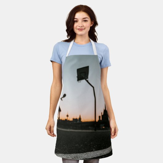 Basketball Schürze (Getragen)