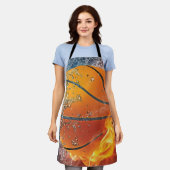 Basketball Schürze (Getragen)