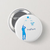 Basketball-Schuss und quadratische Gleichung Button (Vorne & Hinten)