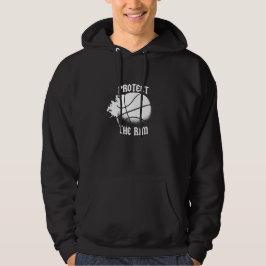 Basketball-Schützen Sie die weiße Kante Hoodie