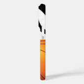 Basketball schwarz und weiß Case-Mate iPhone hülle (Rückseite / Links)