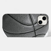 Basketball Schwarz/Weiß Case-Mate iPhone Hülle (Rückseite (Horizontal))