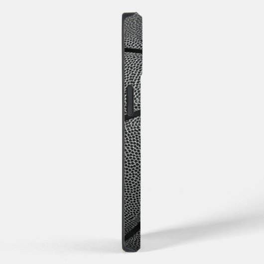 Basketball Schwarz/Weiß Case-Mate iPhone Hülle (Rückseite / Rechts)