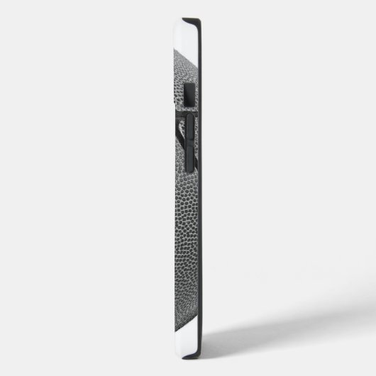 Basketball Schwarz/Weiß Case-Mate iPhone Hülle (Rückseite / Links)