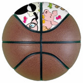 Basketball Schweine Schafe Giraffe (Rechts)