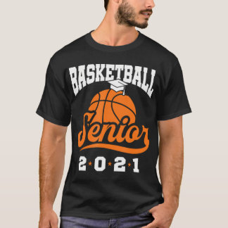 Basketball Senior 2021 Abschluss Night Class 2 T-Shirt
