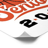 Basketball Senior 2022 Poster (Ecke)