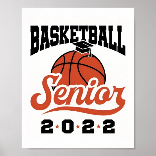 Basketball Senior 2022 Poster (Vorne)