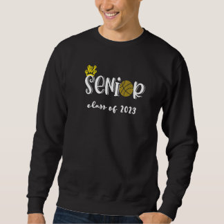 Basketball Senior 2023 für Mädchen oder Team Grad  Sweatshirt