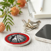 Basketball Senior Geschenke Personalisiert, Teamfa Schlüsselanhänger (Seite)