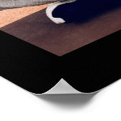 Basketball Senior Graduation 5 Photo Collage Poster (Ecke)