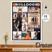 Basketball Senior Night 11 FotoCollage Poster