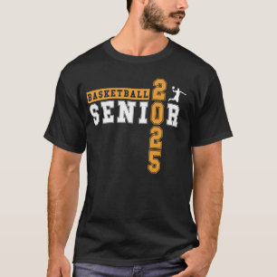 Basketball Senior Night Basketball Senior 2025 Gra T-Shirt