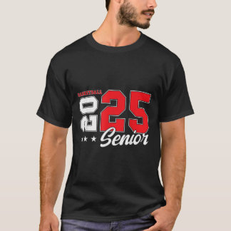 Basketball Senior Night Basketball Senior 2025 Gra T-Shirt