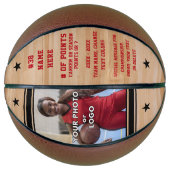 Basketball Senior Night Gift Ideen mit FOTO (Vorderseite)
