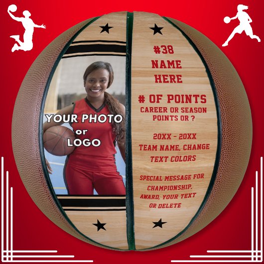 Basketball Senior Night Gift Ideen mit FOTO