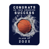 Basketball Senior Night Magnet (Vertikal)