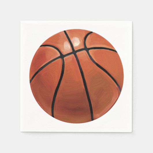 Basketball Serviette (Vorderseite)