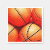 Basketball Serviette (Vorderseite)