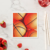 Basketball Serviette (Beispiel)