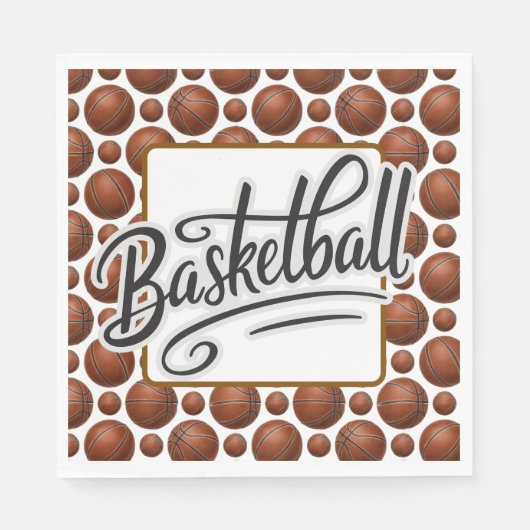 Basketball serviette (Vorderseite)