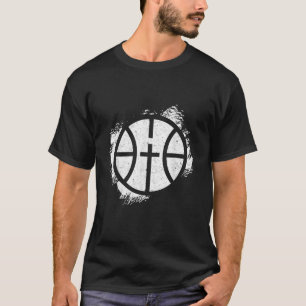 Basketball Shirt Basketball mit Kreuzsymphonie Chr