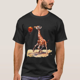 Basketball Shirt Kinder Basketball Giraffe Männer