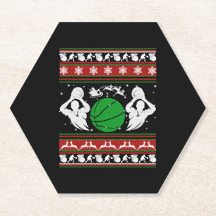 Basketball Shirts - Basketball Weihnachtsfest Shir Untersetzer