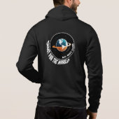 Basketball | Shoot for World | Meine beste Welt Hoodie (Rückseite)