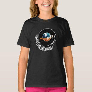Basketball Shoot for World Meine beste Welt T-Shirt