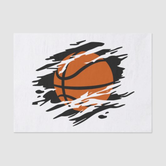 Basketball Shredding Seidenpapier (Vorderseite)