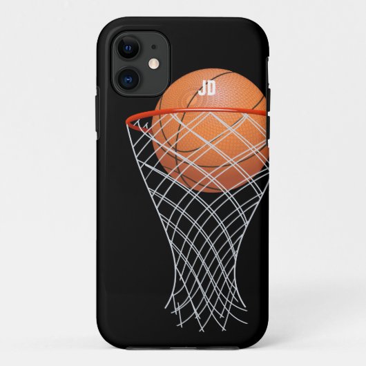 Basketball-Sieger des Monogramm-| Case-Mate iPhone Hülle (Rückseite)