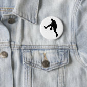 Basketball-Silhouette Button (Beispiel)