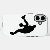 Basketball-Silhouette Case-Mate iPhone Hülle (Rückseite (Horizontal))