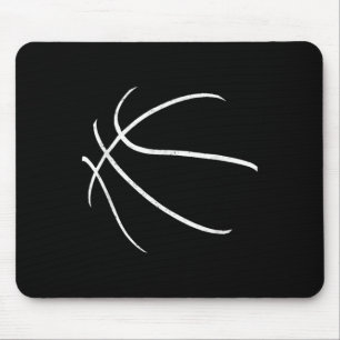 Basketball Silhouette Design Mousepad