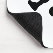 Basketball-Silhouette Mousepad (Ecke)