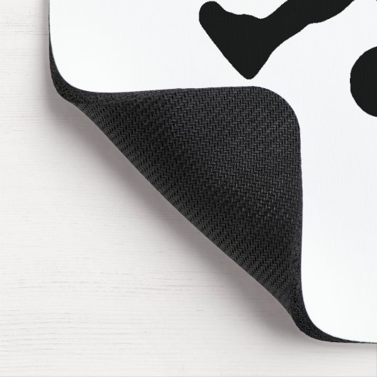 Basketball-Silhouette Mousepad (Ecke)