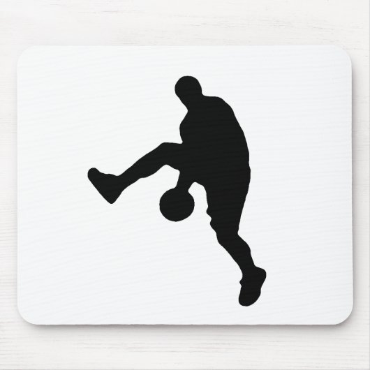 Basketball-Silhouette Mousepad (Vorne)