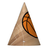 Basketball Slam Dunk Birthday Partyhütchen (Links)