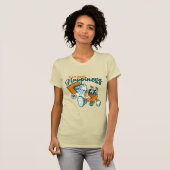 Basketball-Slam-Dunk-Glück T-Shirt (Vorne ganz)