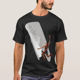 Basketball-Slam-Dunk-Grafik-T-Shirt T-Shirt
