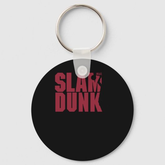 Basketball Slam Dunk Schlüsselanhänger (Vorderseite)