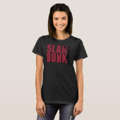 Basketball Slam Dunk T-Shirt (Vorne ganz)