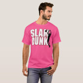 Basketball Slam Dunk T-Shirt (Vorne ganz)