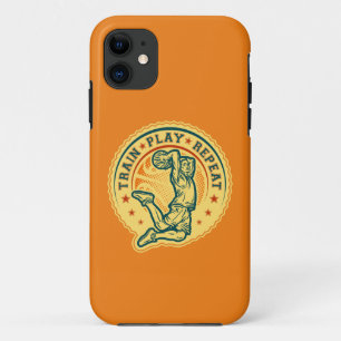 Basketball Slam Dunk Vintages Design Case-Mate iPhone Hülle