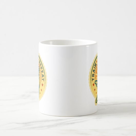 Basketball Slam Dunk Vintages Design Kaffeetasse (Mittel)